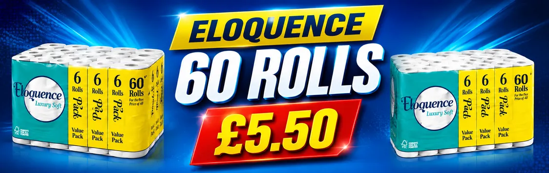 Eloquence Luxury Soft Toilet Tissue 60 Roll