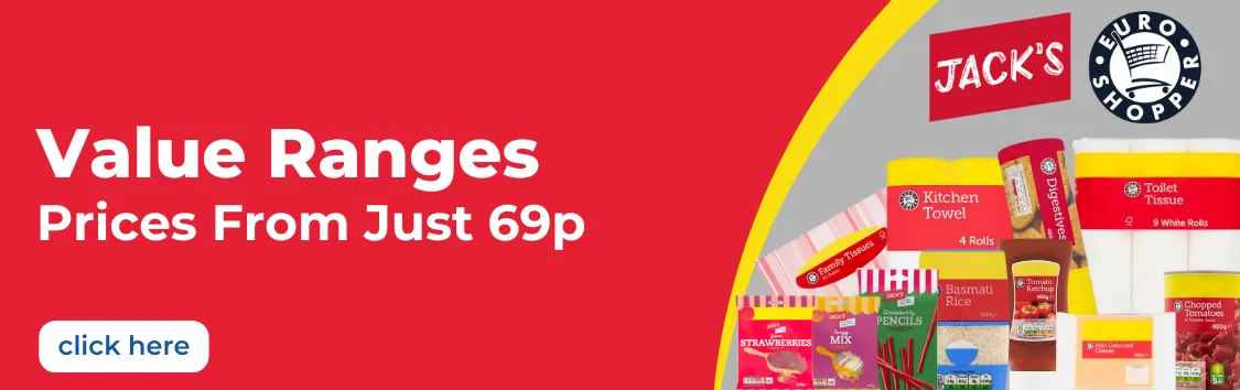 Value Range - Jacks/Euro Shopper