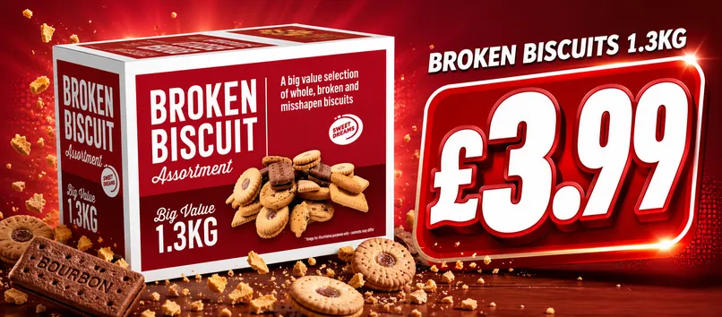 Broken Biscuit Assortment 1.3kg
