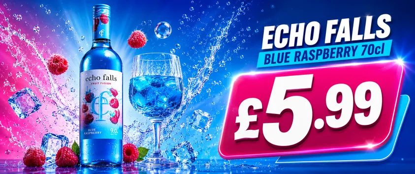 Echo falls blue raspberry