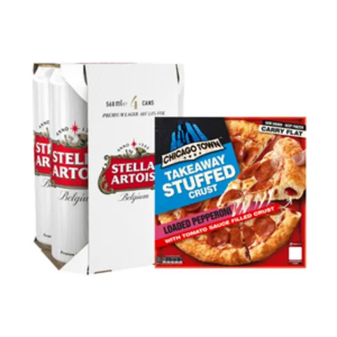£6.99 Pizza & Pint 4 Pack