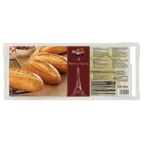 Petits Pains Part Baked 4 Pack