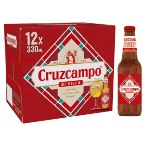 Cruzcampo Sevilla 12 x 330ml  (Bottles)