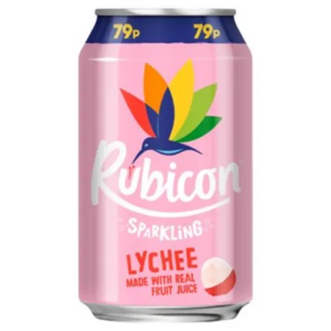 Rubicon Sparkling Lychee Juice Drink 330ml