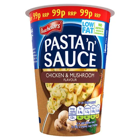 Batchelors Pasta 'n' Sauce Chicken & Mushroom Flavour 65g Pot