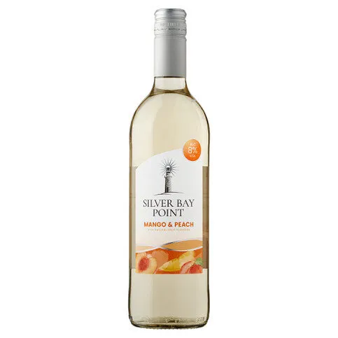 Silver Bay Point Mango and Peach 75cl