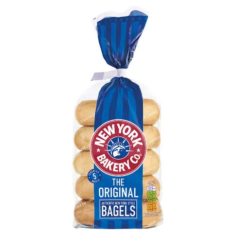 New York Bakery Co. 5 Original Bagels 425g