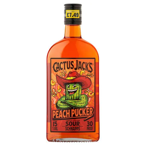 Cactus Jacks Peach Pucker 50cl
