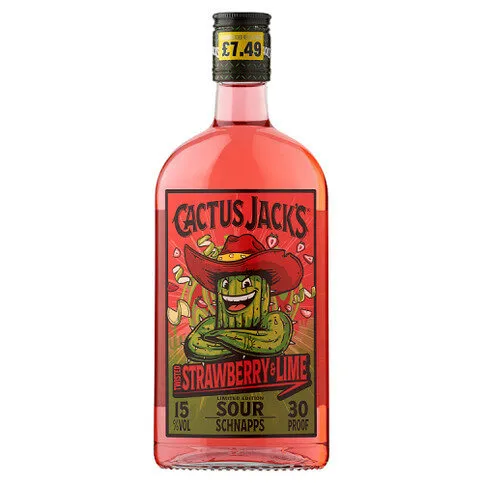 Cactus Jacks Strawberry Lime 50cl