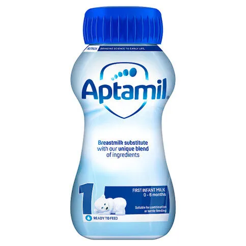 Aptamil 1 First Infant Milk from Birth 200ml
