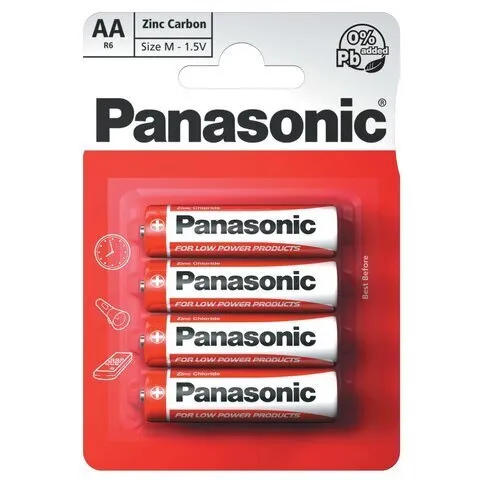 Panasonic AA Batteries 4 Pack