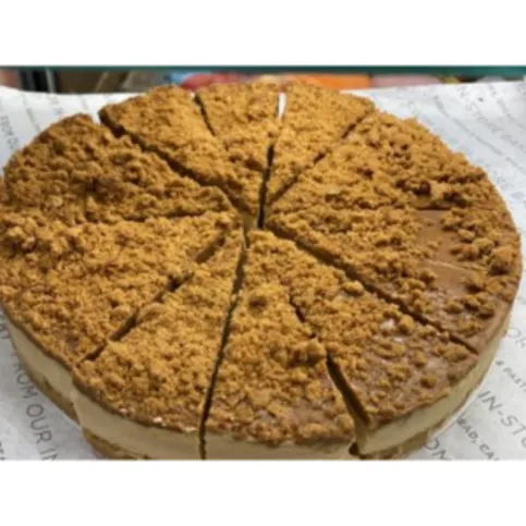 Lotus Biscoff Cheesecake Slice