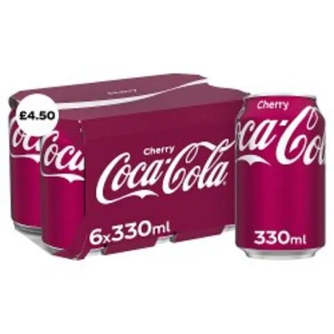 Coca Cola Cherry 8x330ml (Imported)