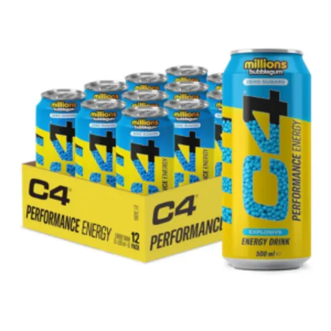 C4 Bubblegum Millions 12x500ml