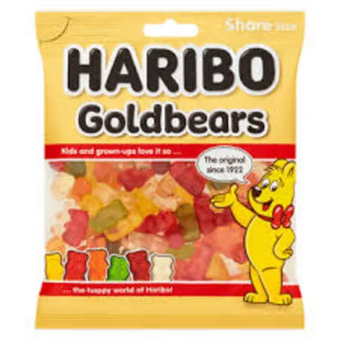 Haribo Gold Bears Sour 127g  (USA)