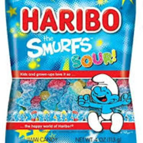 Haribo The Smurfs Sour 113g