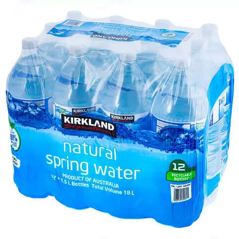 Kirkland Spring Water 12x1.5Ltr