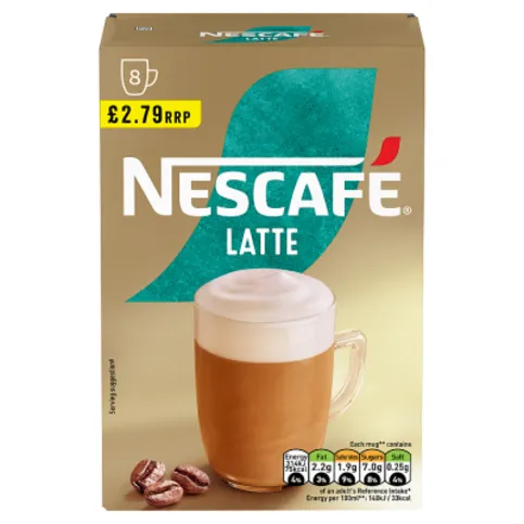 Nescafe Latte 7 x 18g (144g)