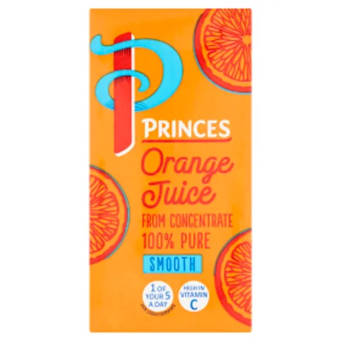 Princes Orange Juice 200ml