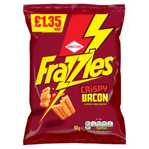 Frazzles Bacon Crisps 90g