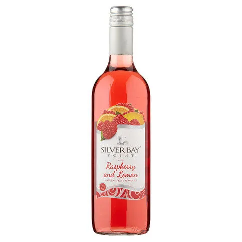 Silver Bay Point with Raspberry and Lemon 75cl