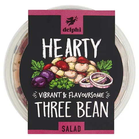Delphi Three Bean Salad 220g
