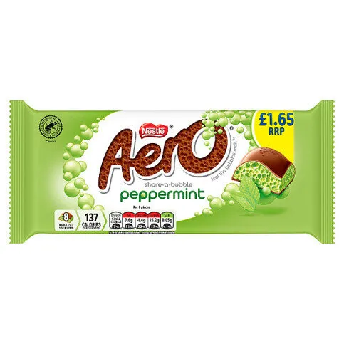 Aero Peppermint BAR 90g
