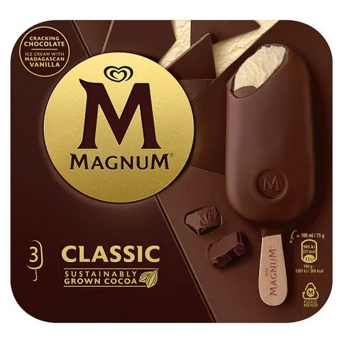 Magnum  Ice Cream Sticks Classic 3x 100ml