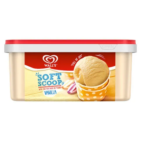 Wall's Soft Scoop Ice Cream Vanilla 1.8 L